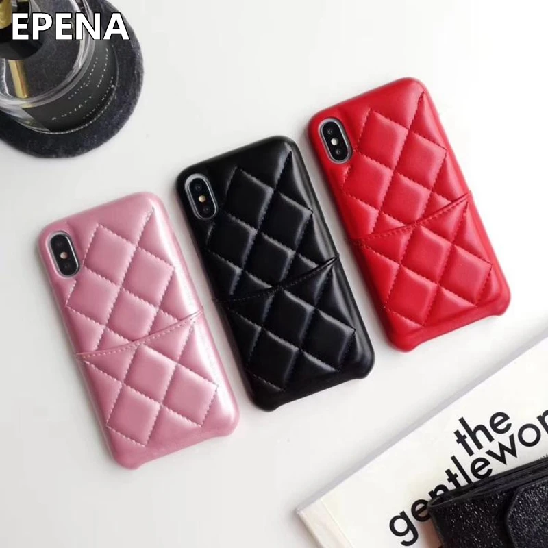 Роскошный кожаный чехол для телефона iphone 11 pro XS Max XR X задняя крышка 8 6 6s 7 Plus