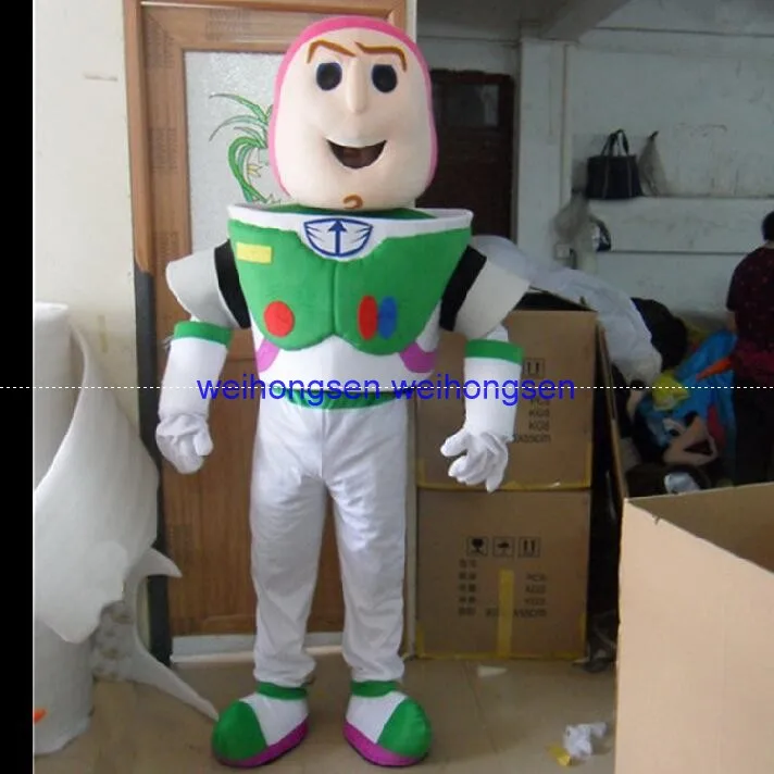 Горячая Распродажа EVA материал Базз Лайтер талисман костюм мультфильм одежда