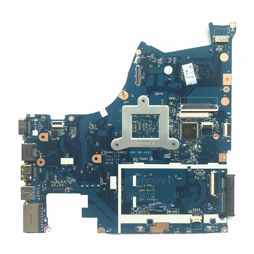 Материнская плата для ноутбука Lenovo 300-15ISK с SR2EZ I7-6500U 5B20K38210 UAM NM-A482 DDR3L MB 100%