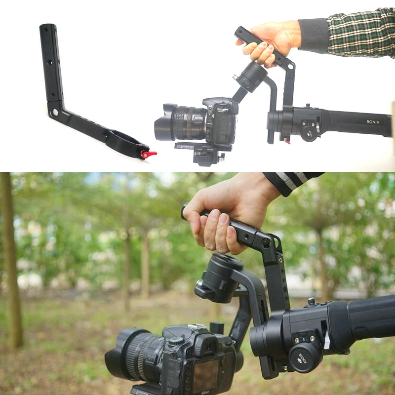 Handle Sling Grip Neck Ring Mounting Extension Arm for DJI Ronin S /Zhiyun Crane 2/Feiyu AK2000 Gimbal Parts Accessories