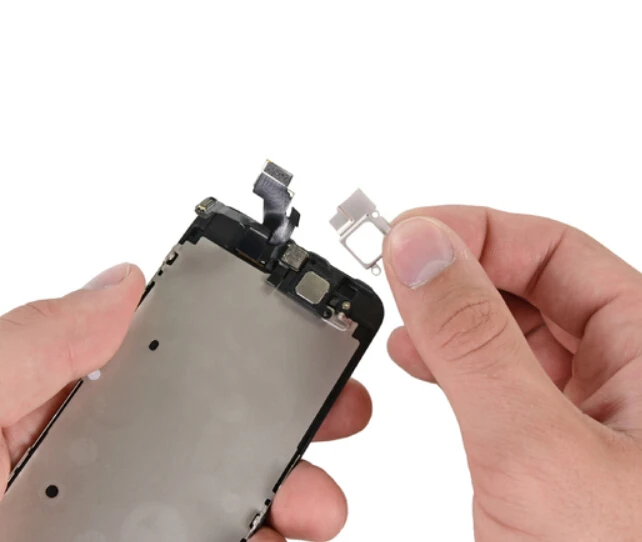 3 шт./лот динамик Динамик металлический кронштейн для iPhone 5 г bracket metal bracket lbracket