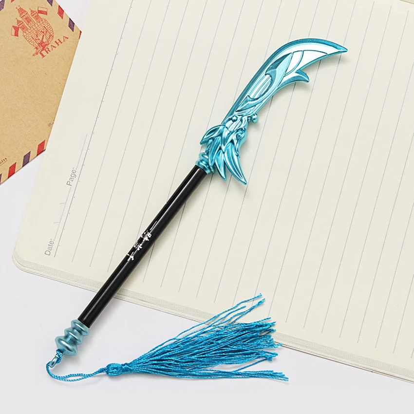 1pc 0.28mm black ink Creative weapons broadsword gel pen writing stationery office school Writing supplies | Канцтовары для офиса