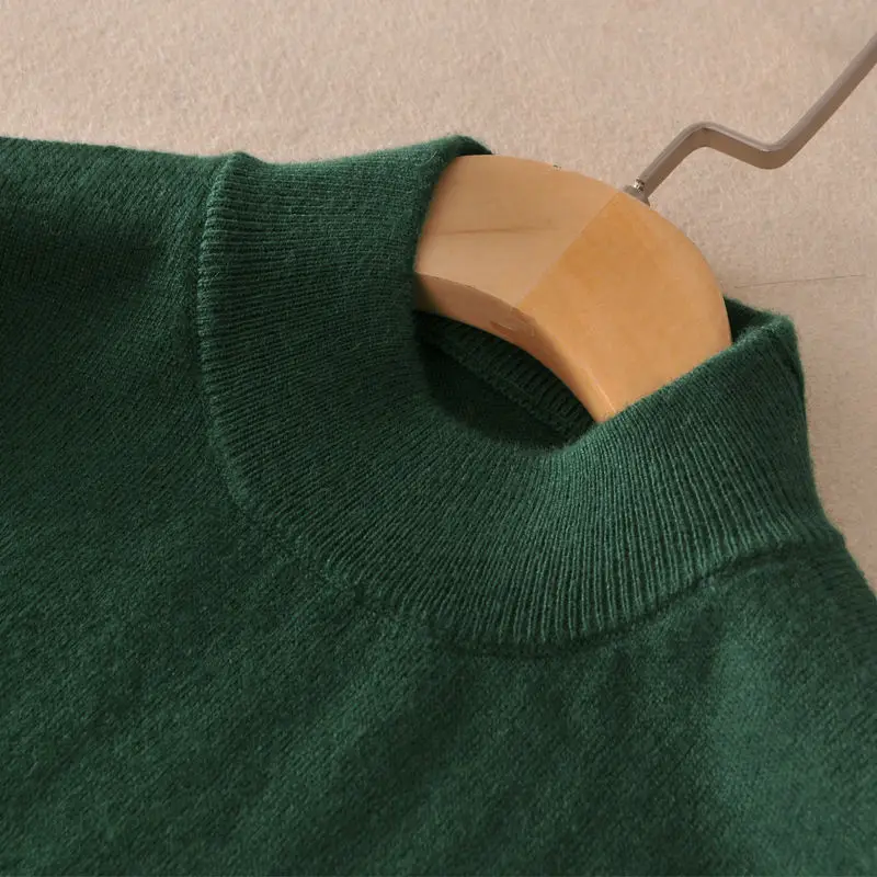 Осень/Зима 2019 элегантное женское офисное платье модный длинный свитер с круглым