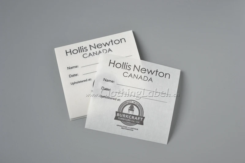 Заказная печатная этикетка Нетканая ткань очень хорошее качество принимаем