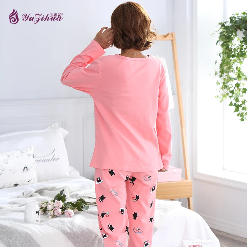 Новый список Pijama де Kigurumi весна пижамы Для женщин коробки Симпатичные узор