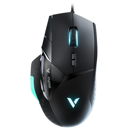 Rapoo VT900 Проводная игровая мышь 16000 точек/дюйм RGB с подсветкой oled дисплей