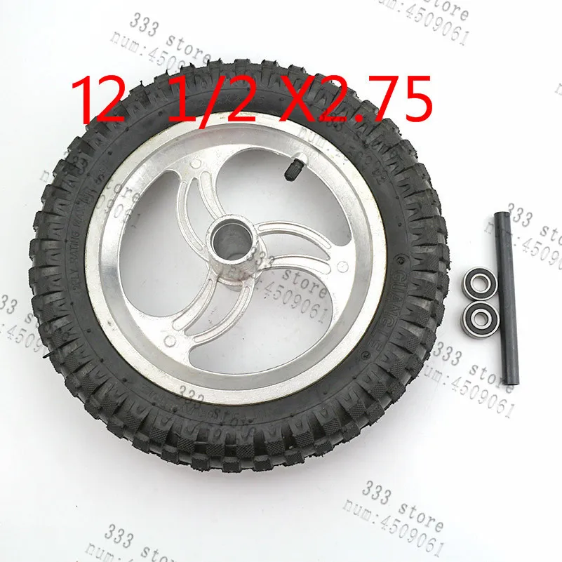 49cc мотоцикл 12 1/2x2 75 5x2 шины внутренней трубки с ступицы колеса для мини Байк шин MX350