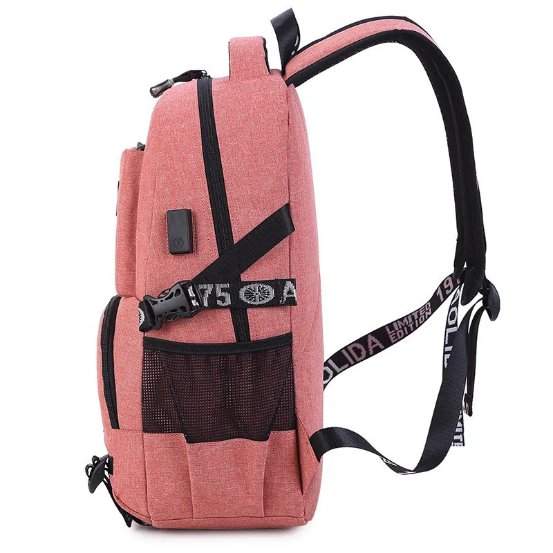 Рюкзак для ноутбука с USB зарядкой женские школьные рюкзаки школьный ранец