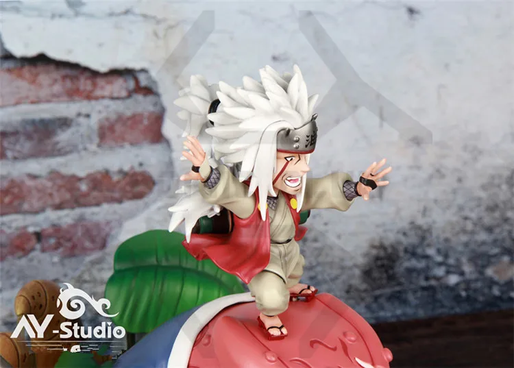 В наличии фигурка из комиксного клуба NARUTO AY studio 25 см sd Jiraiya GK статуя смолы
