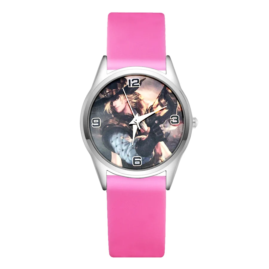 Мультяшные милые симпатичные стильные детские часы для женщин студентов девочек