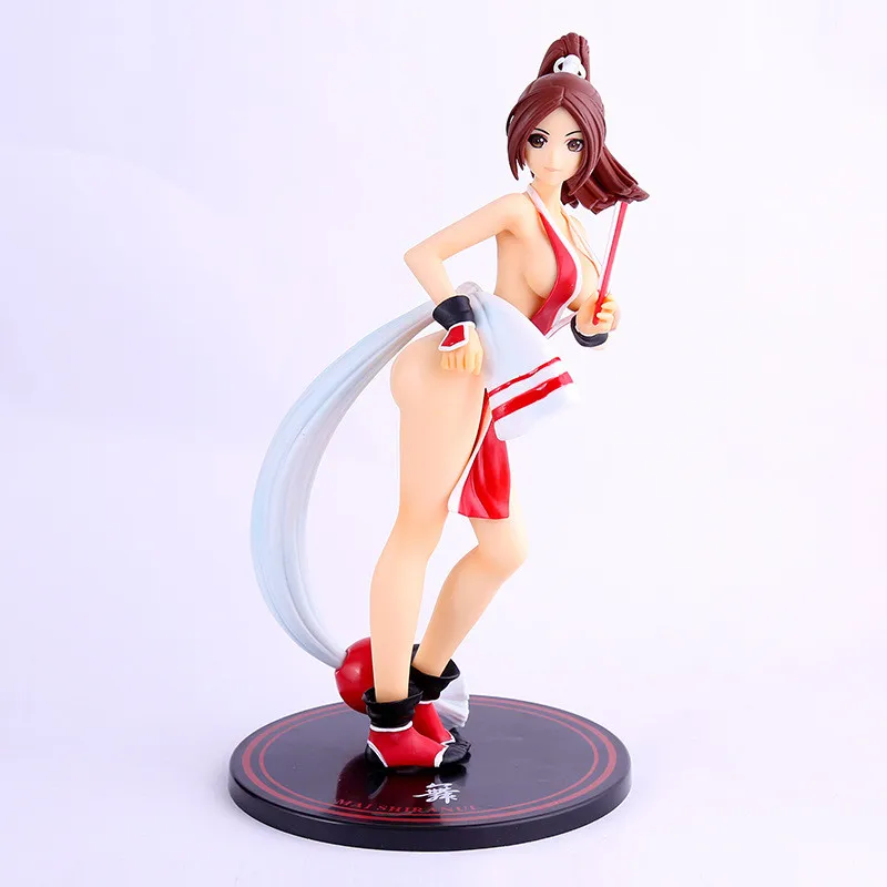 Mai Shiranui The King Of Fighters KOF13 Figuras Fatal Fury 26 см большие груди сексуальная девушка ПВХ