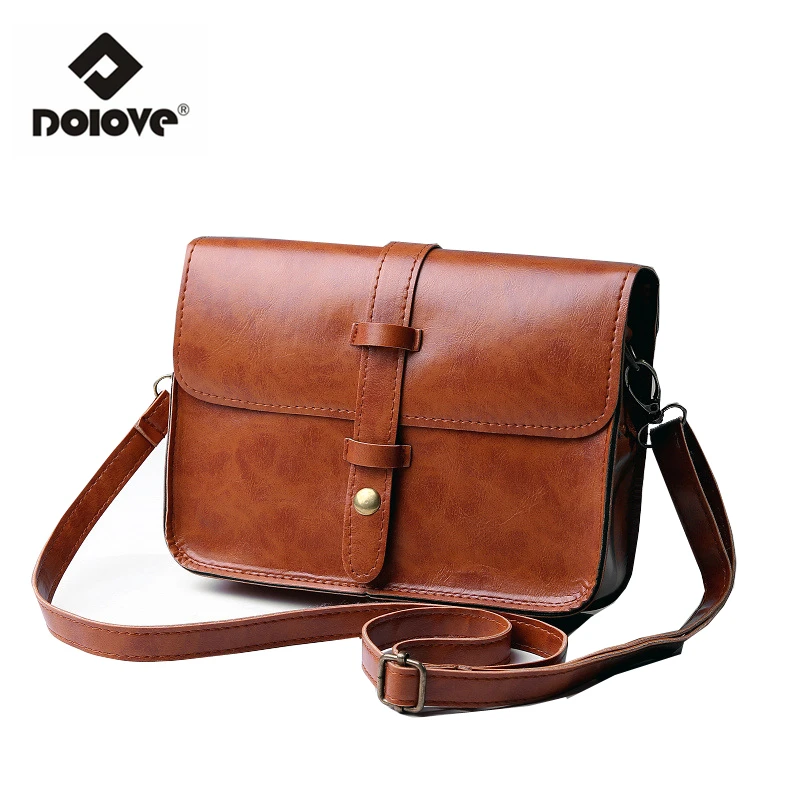 DOLOVE 2019 корейская женская сумка Ретро через плечо маленькая модная