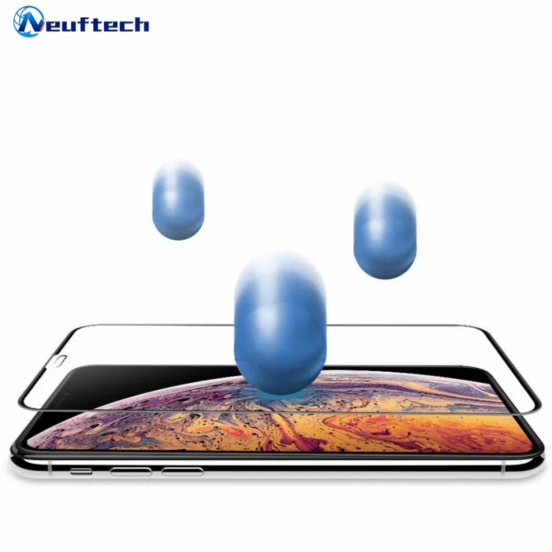 3D изогнутое титановое защитное стекло на для Iphone 5 5s se 5C 6 S 8 7 плюс X 10 XS MAX XR