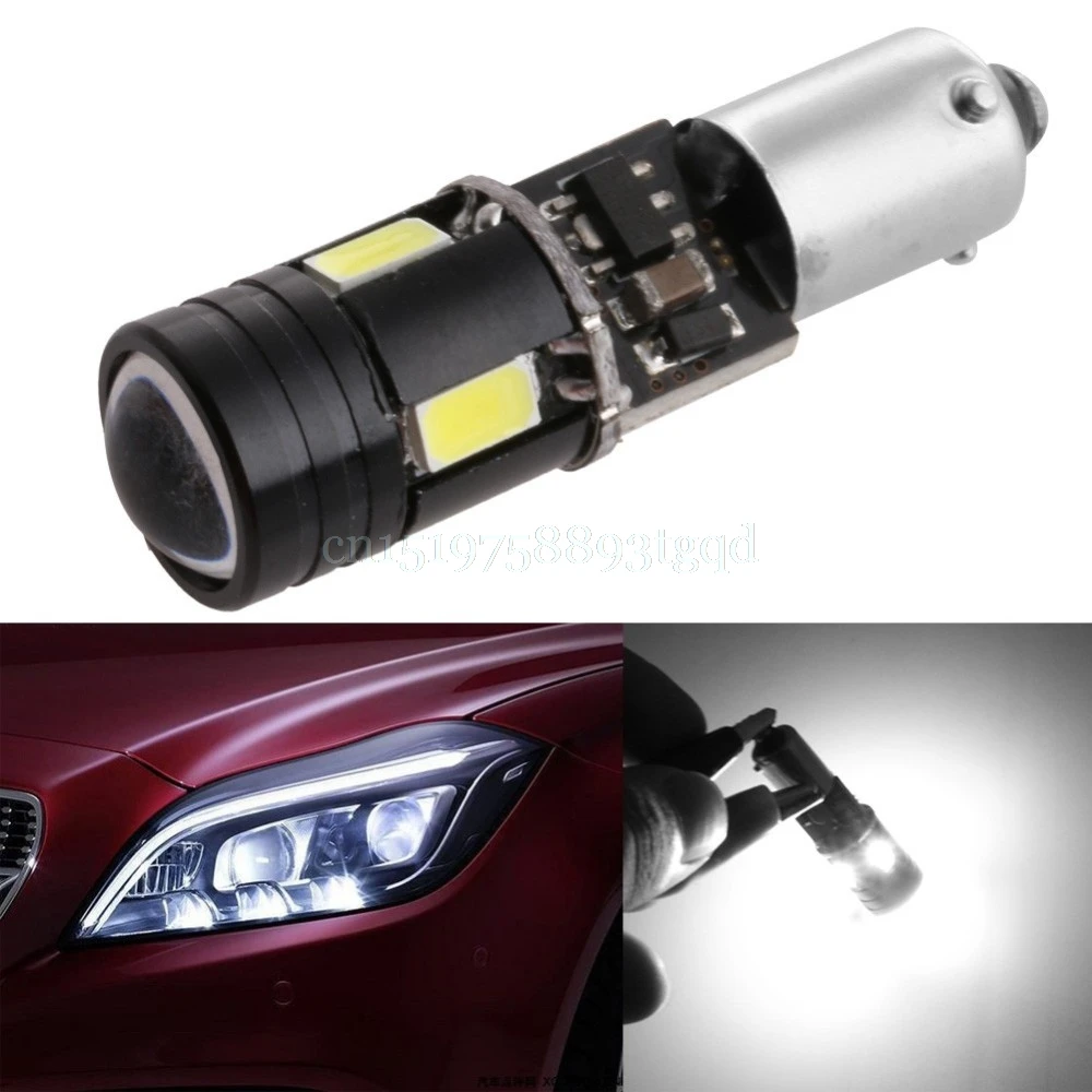 DC 12V Высокая мощность BAY9S H21W 5730 4LED Canbus без ошибок 120 градусов светильник пы белого