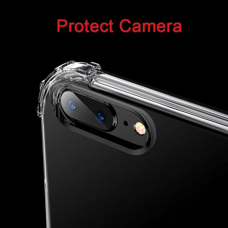 CAPSSICUM прочный армированный чехол для телефона мягкий прозрачный iPhone X XR XS Max 6 6s 7 8