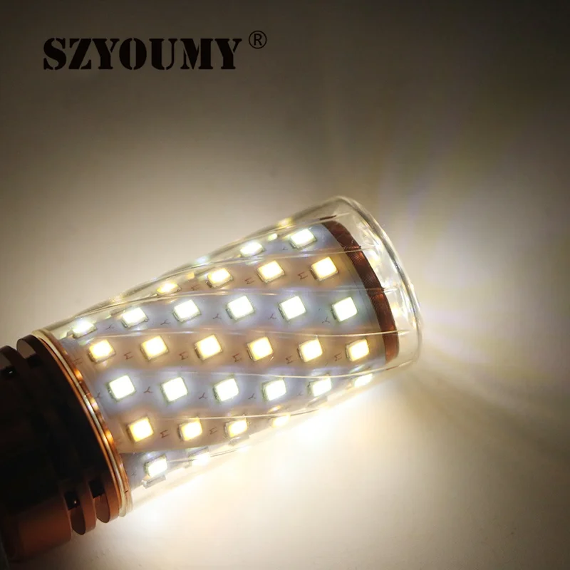 

SZYOUMY 16W 12W LED Candle Bulbs Dual White High Lumen E14 E27 120W Incandescent Equivalent Candelabra LED Light Bulb 100pcs