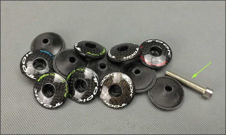 Женская верхняя крышка для горного велосипеда 4 цвета 1 1/8 дюйма|headset stem top cap|carbon