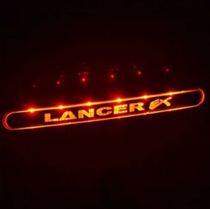 Наклейка на стоп сигнал из углеродного волокна для Mitsubishi Lancer Ex 9 10 автомобильные