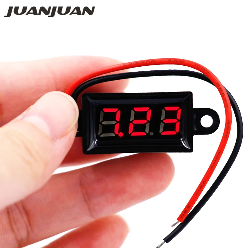 Новое поступление горячая Распродажа Waterproof 0 28 DC 3 5 30V Mini Digital LED вольтметр F 12V Car Moto
