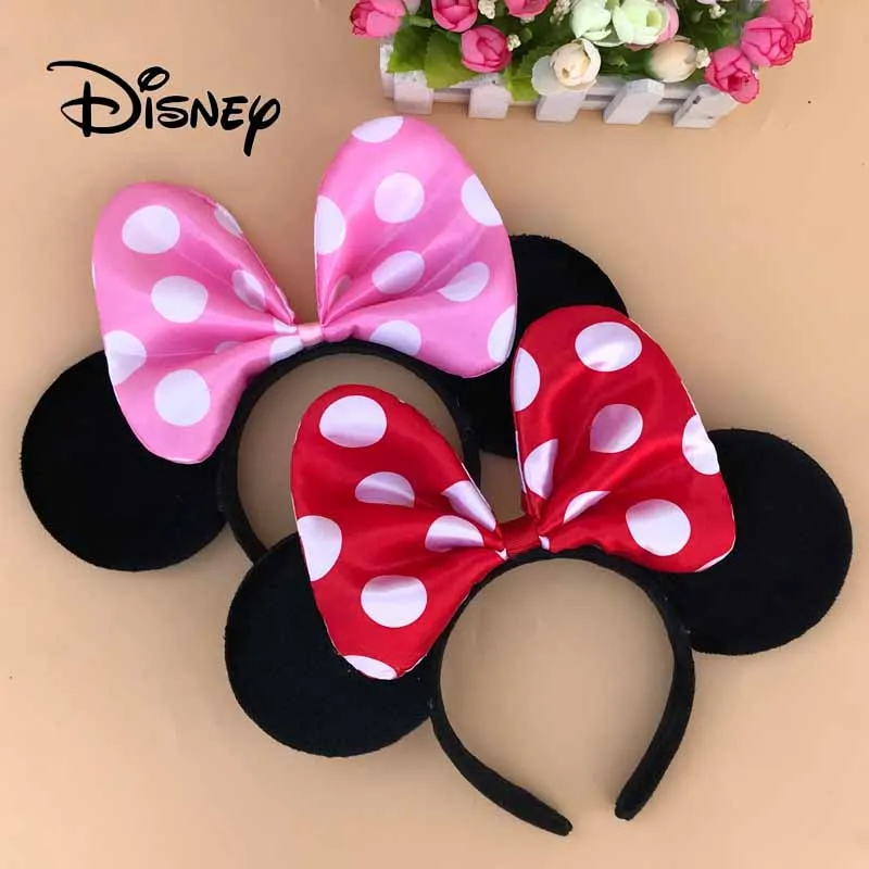 2018 disney ролевые игры модная игрушка Косметика бант на голову Микки Минни Детские