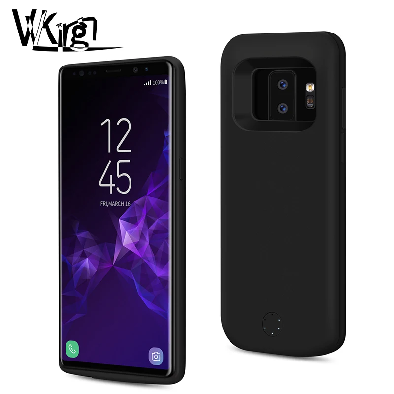 Vvking 6000 мА ч/5000 мА/ч Батарея Зарядное устройство чехол для samsung Galaxy S9 плюс Мощность