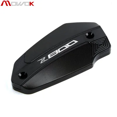 Front Black Новая мотоциклетная CNC Передняя и задняя Тормозная жидкость Cilinder мастер крышка резервуара для Kawasaki Z800 2013 - Цвет: Front Black