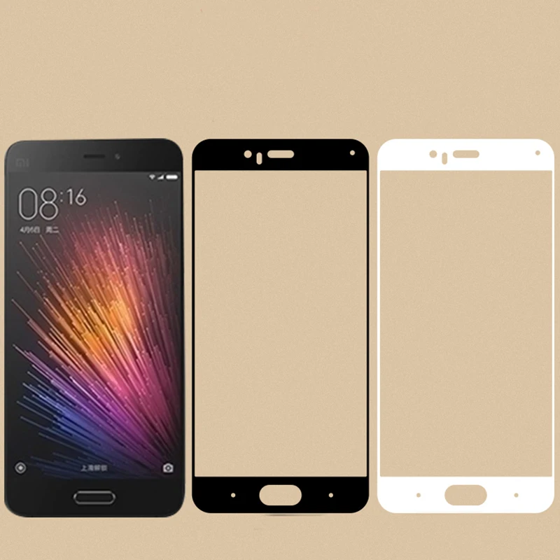 2 шт./партия 9 H полноэкранное закаленное стекло для Xiaomi mi 6 защитная пленка экрана 0