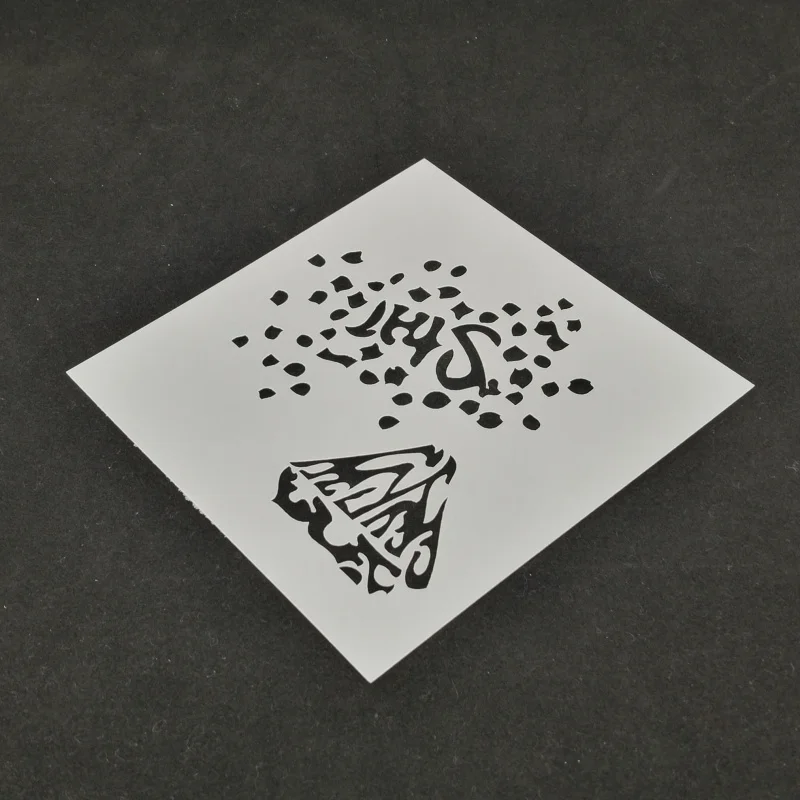 

13*13 Gemstone pvc Layering Stencils for Diy scrapbook Drawing Color Spray Stencil,painting stencil,home decor diy etc.