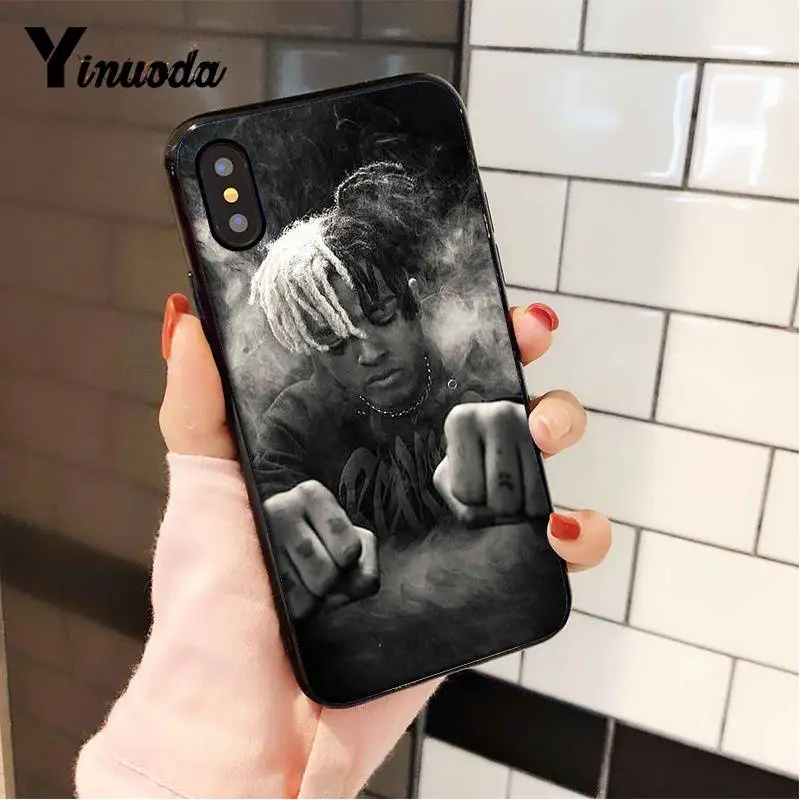 A6 Yinuoda xxxtentacion популярный мальчик крутой узор чехол для телефона для iPhone 8 7 6 6S 6Plus 5 5S SE XR X XS MAX 11 11pro 11promax - Цвет: A6