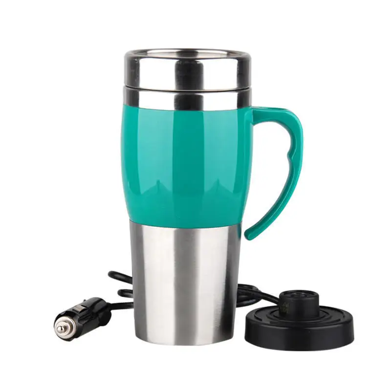 Автомобильная чашка с подогревом для бутылок 12 В 400 мл портативная кофеварка