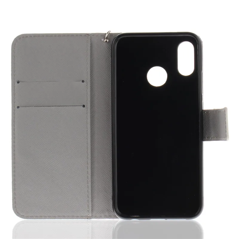 For Huawei Nova 3e Case Cover Wallet PU Leather Phone Flip Protective Back Bag | Мобильные телефоны и аксессуары