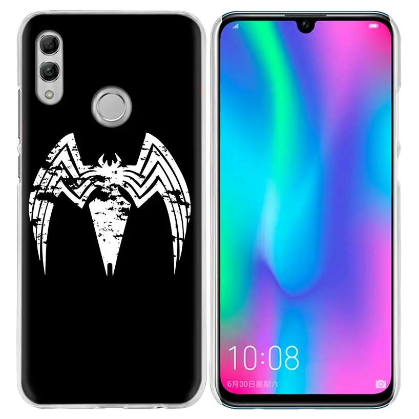 14 Чехол Marvel Super Hero Venom для huawei Honor 8X Y9 9 10 Lite Play 8C 8S 8A Pro V20 20i 10i Y6 Y7 жесткий чехол для телефона из поликарбоната - Цвет: 14