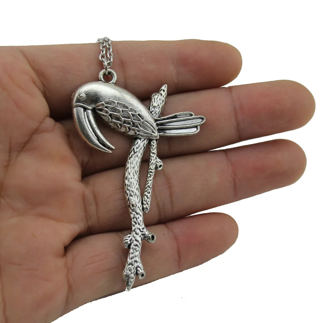 Новинка 2017 года для женщин мужчин Jewelry винтаж Серебро Большой 2 3 &quotх 1 4&quot