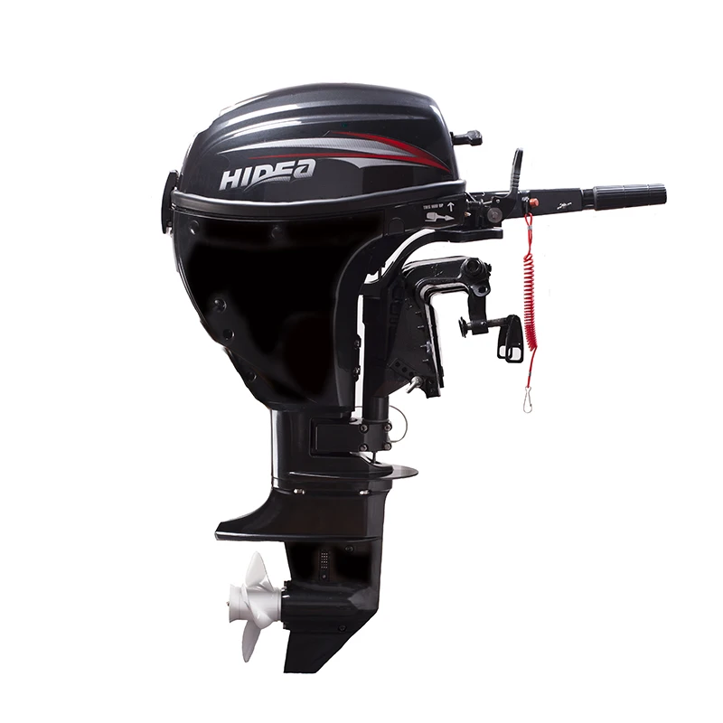 

Hidea Manual Outboard Engine 4 Stroke 9.9HP Short Shaft Boat Motor