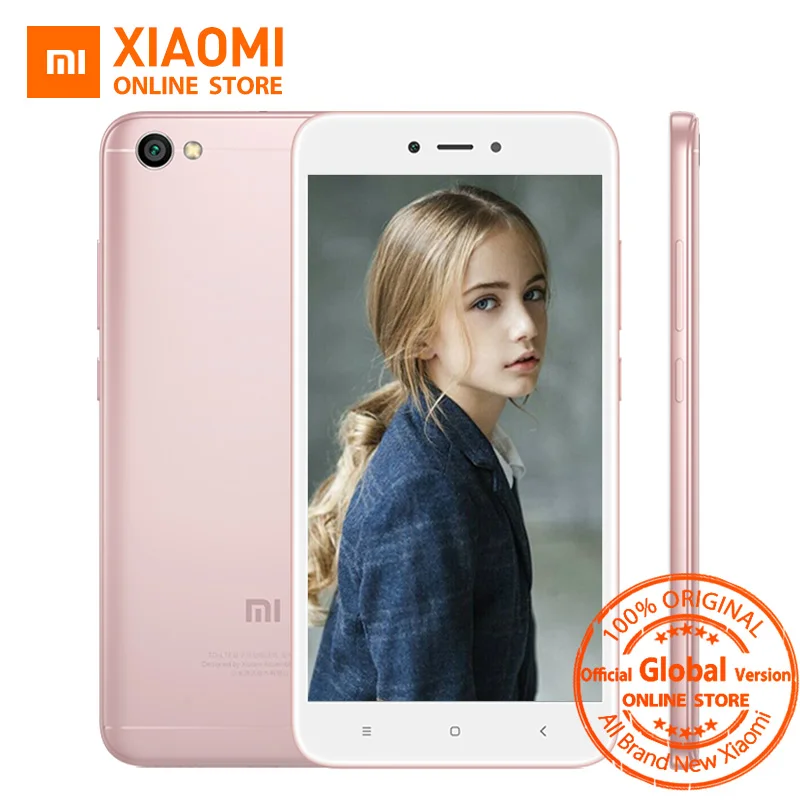 Глобальная версия Xiaomi Redmi Note 5A 5 2 ГБ 16 мобильный телефон Snapdragon 425 4 ядра Процессор 5.5