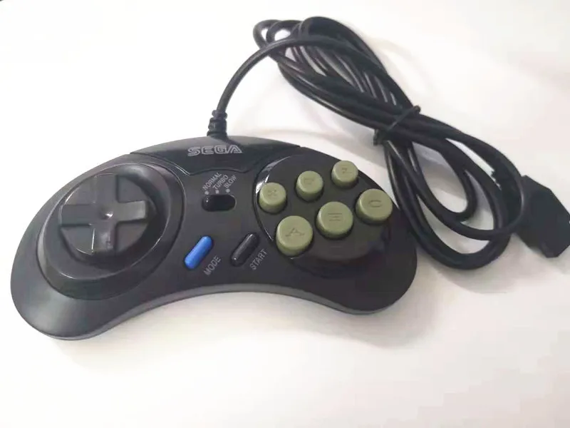 Игровой контроллер для SEGA Genesis геймпад с 6 кнопками Mega Drive обычный турбо-регулятор