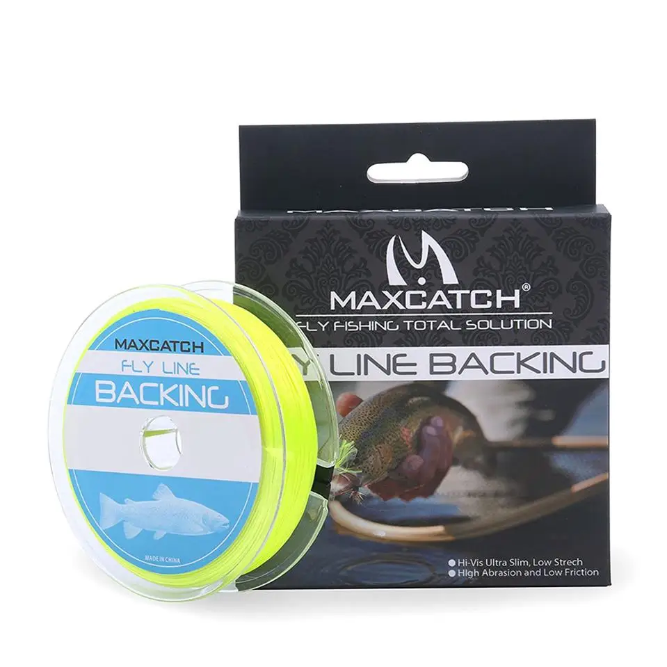 Maximumcatch 20/30LB 50/100/300 двор Плетеный опорная линия мульти Цвет Fly леска - Цвет: Yellow