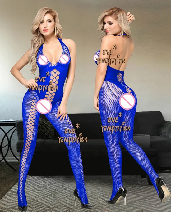 Сексуальная одежда для сна нижнее белье Babydoll боди сетка плюшевый цветочный чулок