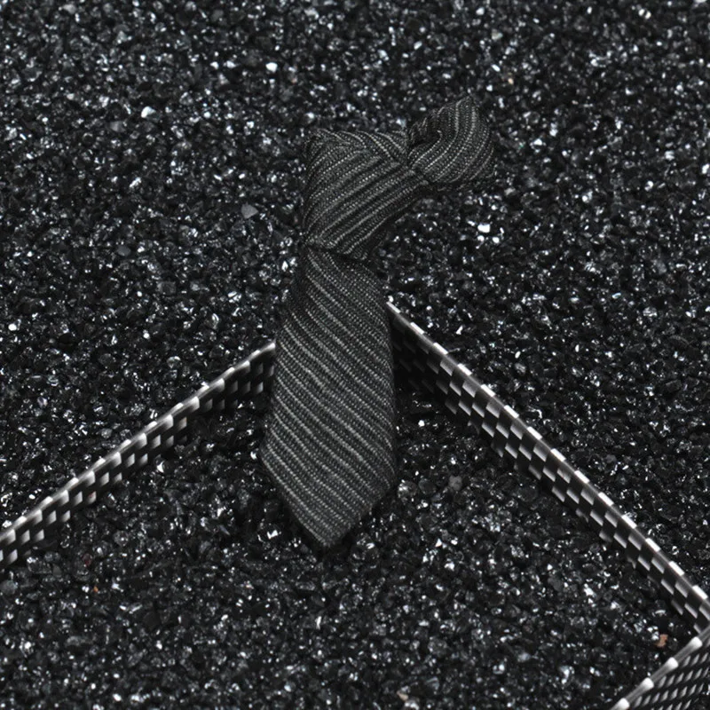 Mdiger Брошь булавка Мужская отворот в форме галстука полоску брошь для Декор