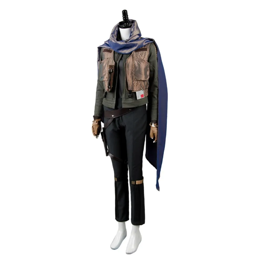 Костюм для косплея Rogue One A Star Wa Story Jyn Erso Stardust одежда костюм на Хэллоуин Женский