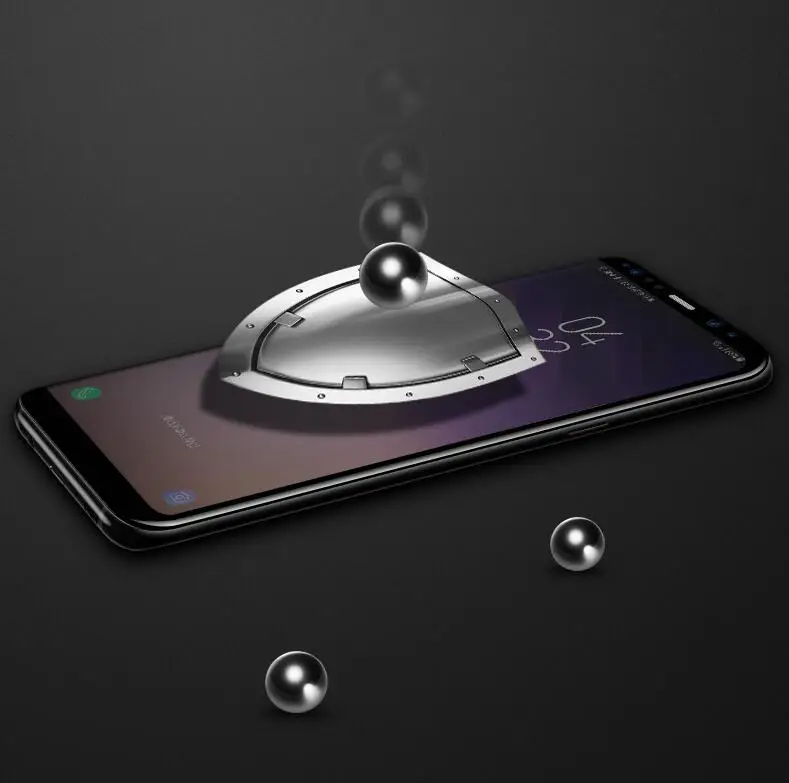 9D полное покрытие закаленное Стекло для samsung Galaxy S8 S9 Plus Note 8 S7 S7Edge A6 A8 A6 A8 плюс Экран протектор