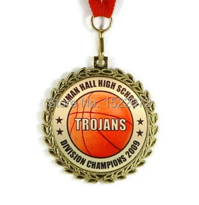Высокое качество и низкая цена подгонянная КОМАНДА БАСКЕТБОЛЬНАЯ медаль награда