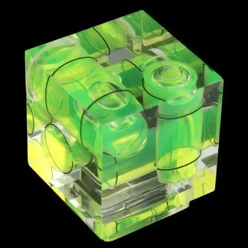 Тройной 3D 3 осевой пузырьковый уровень камеры Горячий башмак для Nikon FUJI Pentax Canon