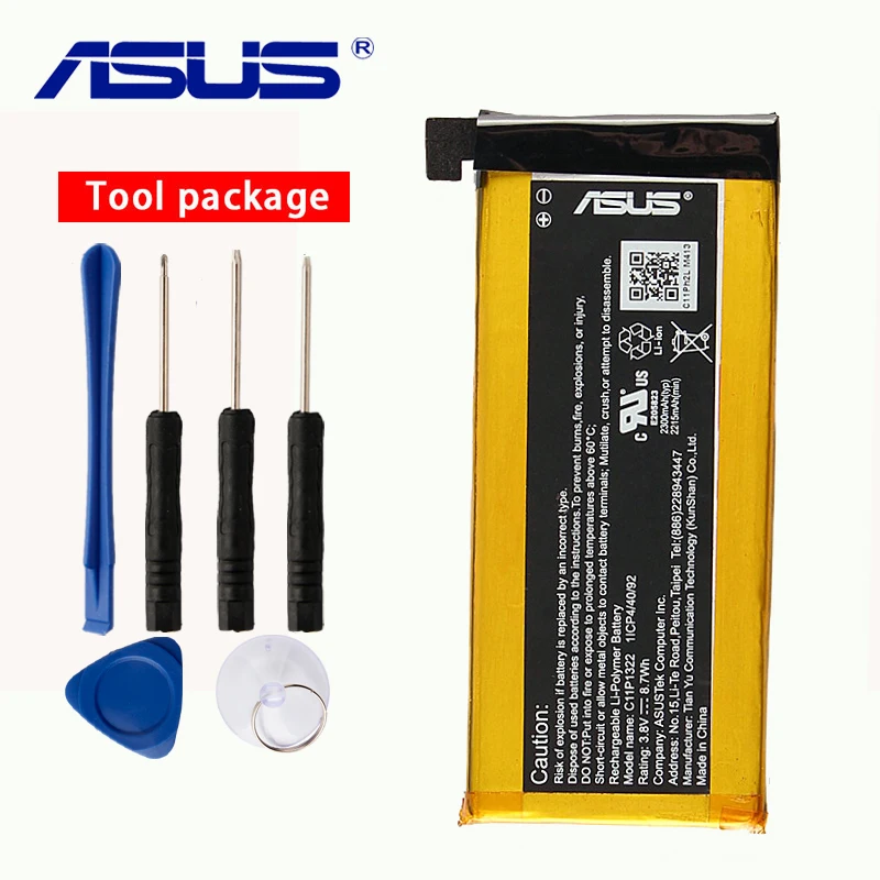 Оригинальный аккумулятор ASUS C11P1322 для padfone S X T00N PF500KL T00D 2215 мАч|Аккумуляторы