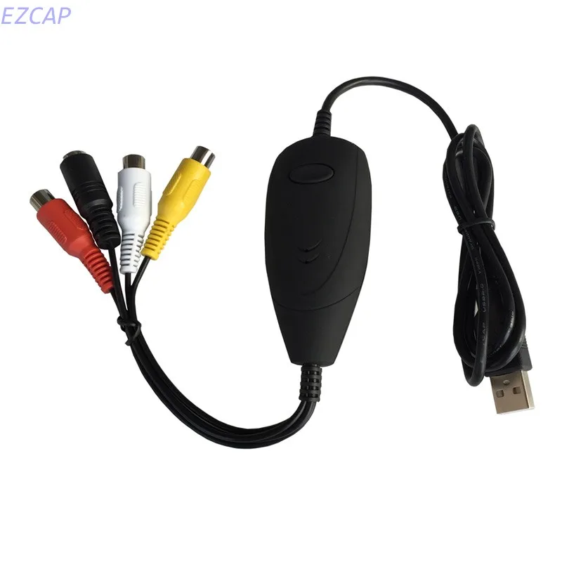 2017 Новинка USB 2 0 Аудио Видео карта захвата устройство для Windows 7 8 10 с ключом снимка