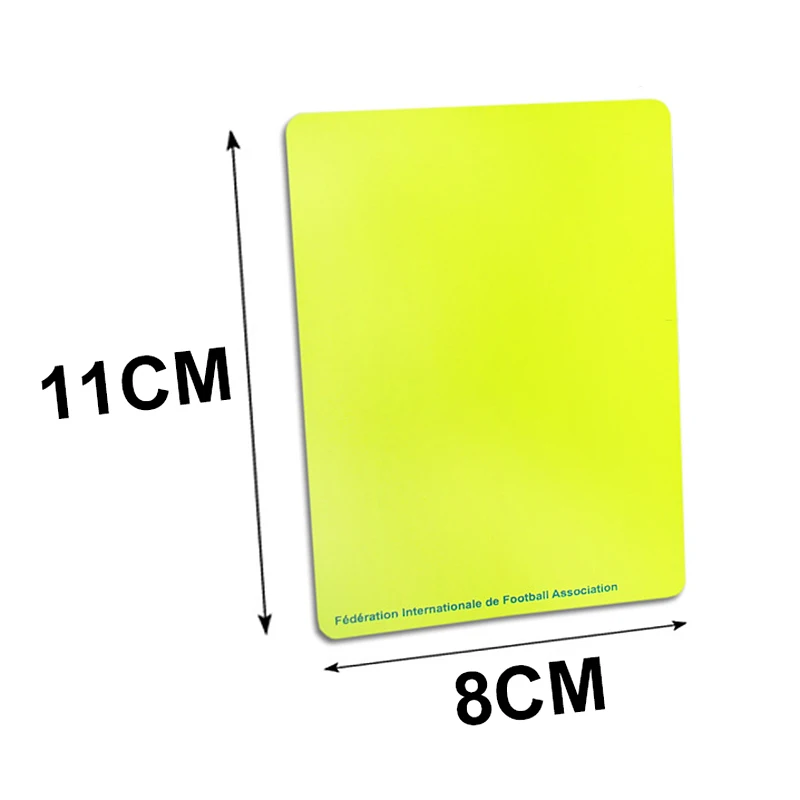 Новый Футбол Футбольный Арбитр Чехол с Красной Карточки и Yellow Card Стандартных