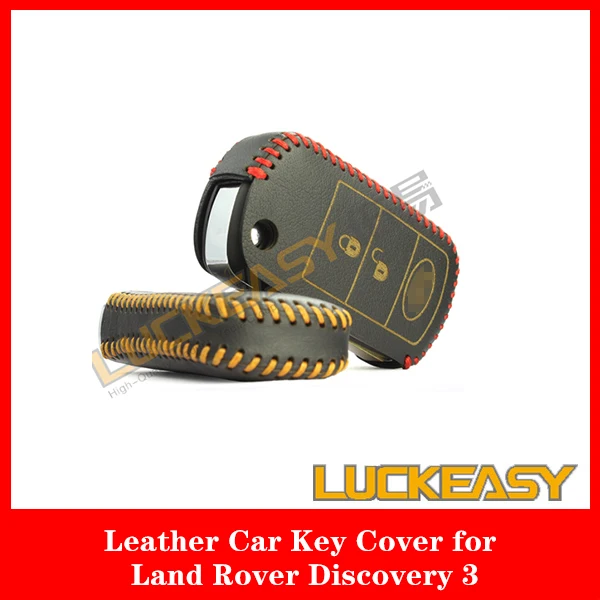 Luckeasy для Land Rover Discovery 3 из натуральной кожи чехол дистанционного ключа от машины