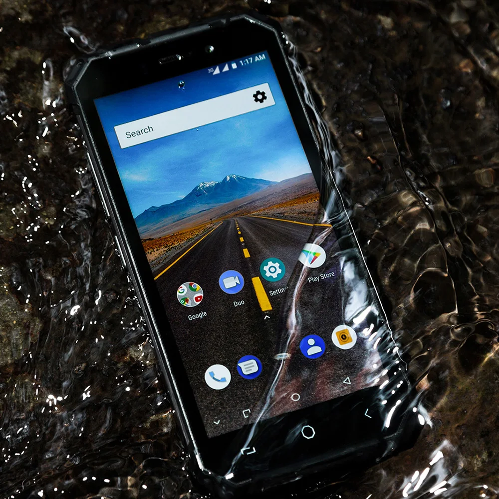 Ulefone Armor X2 смартфон с 5 дюймовым дисплеем четырёхъядерным процессором ОЗУ 2 Гб ПЗУ