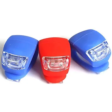 Waterproof Silicone Double White LED Light for Bicycle(Rancom Color) | Спорт и развлечения