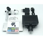 Цифровой HD ЖК-дисплей USB микроскоп непрерывная Лупа 1-600X 3.6MP 4,3 дюйма с подставкой из алюминиевого сплава обновленная версия